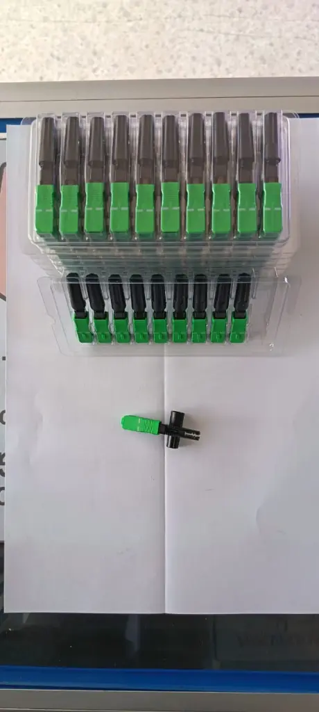 conector mecanico sc apc verde 100U tipo botita.webp