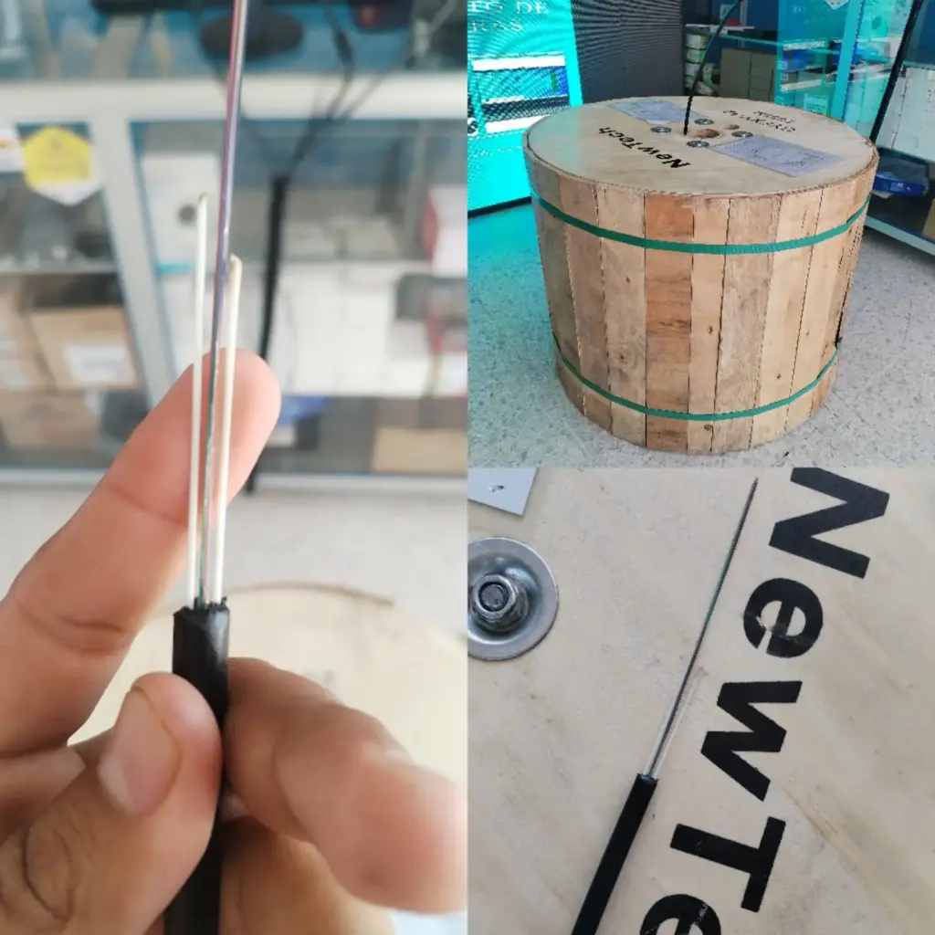 Fibra optica 12 hilos ADSS (Precio por kilometro, contamos con bobinas de 2km)