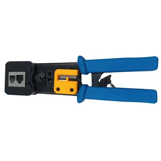 ponchadora pass-through RJ45, RJ11