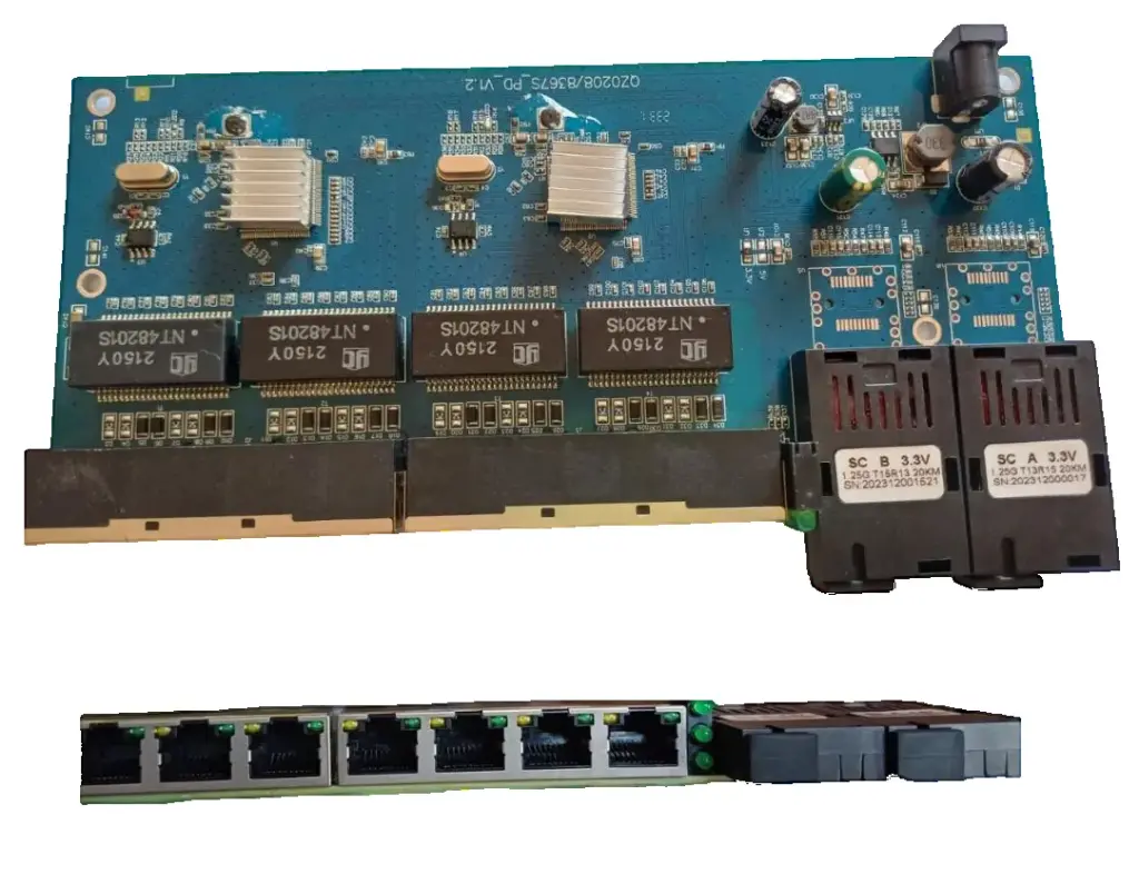 c180 Switch POE inverso