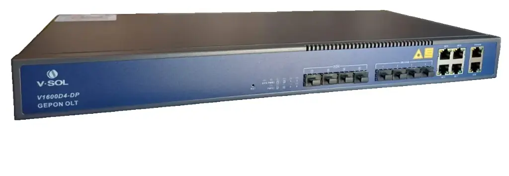 OLT 4 puertos EPON hasta 256 ONUS