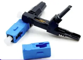 Coa10 CONECTOR MECANICO SC/UPC AZUL por unidad