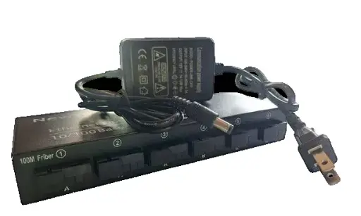 c275 SWITCH FIBRA 6 PTS + CARGADOR +CASE