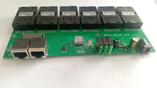 c225 switch fibra 6 pts (sin Garantia)