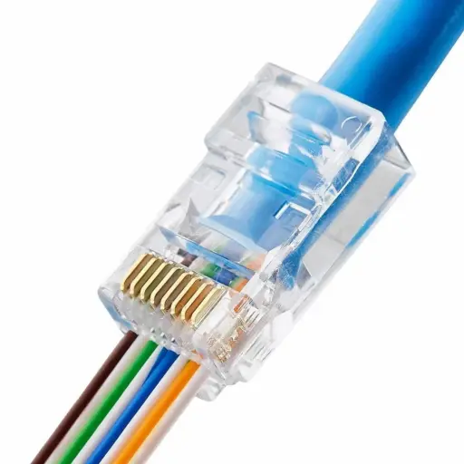 c2 CONECTOR U. RJ45 PASS THROUGH